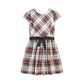 Plaid Twill Dress (Big Kid)