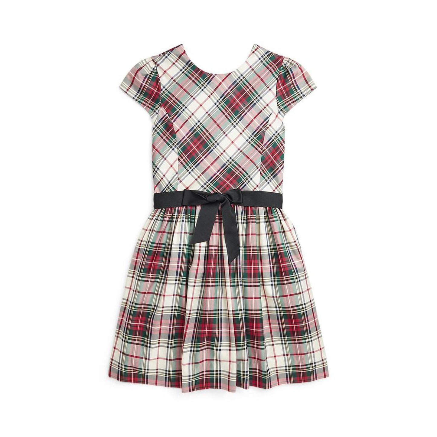 Plaid Twill Dress (Big Kid)