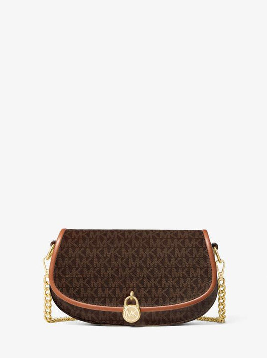 Mila Small Signature Logo Crossbody Bag