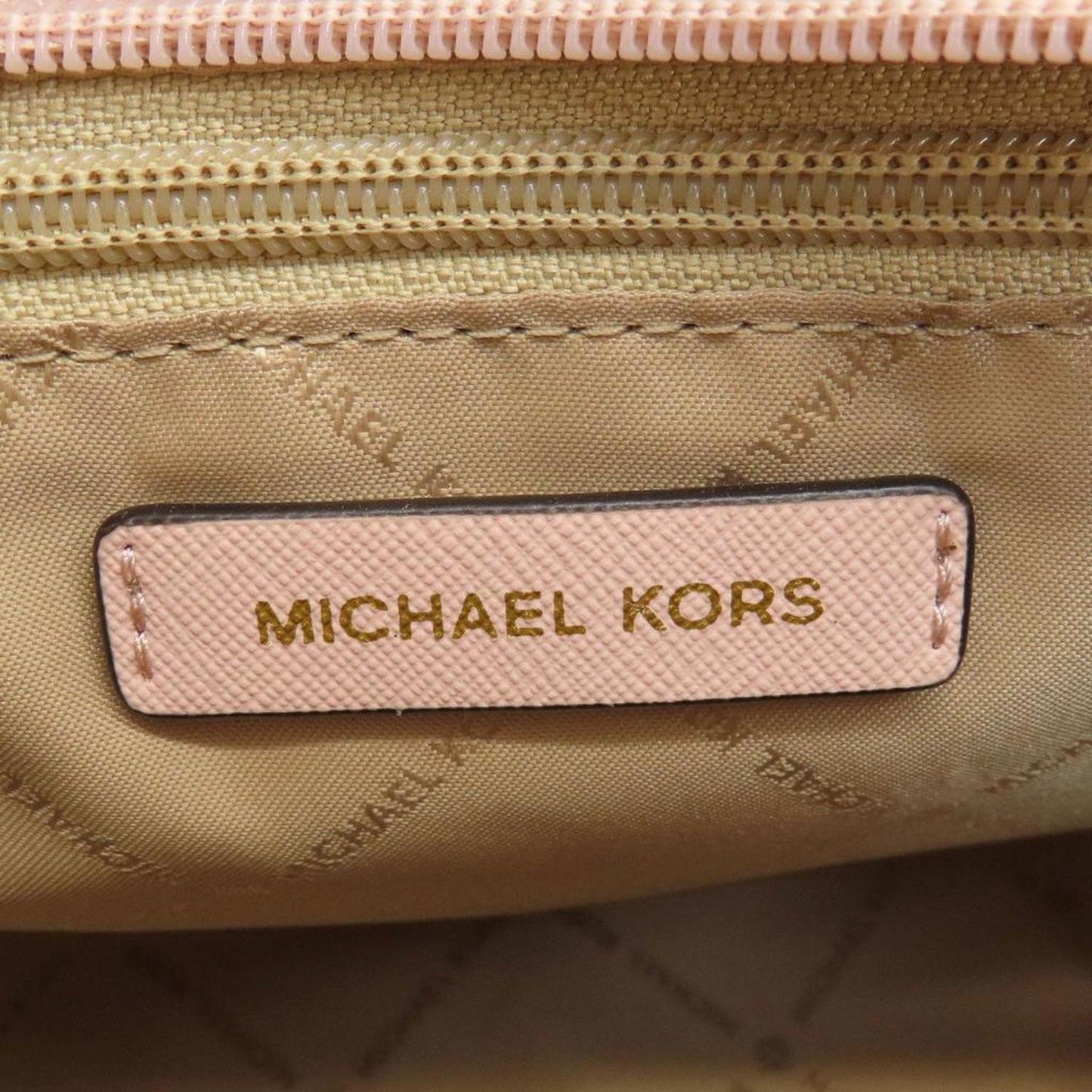 Leather Coated Canvas Handbag (Pre-Owned)
