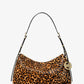 Nolita Medium Leopard Print Calf Hair Shoulder Bag