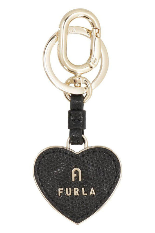 Furla Camelia Logo Lettering Keyring