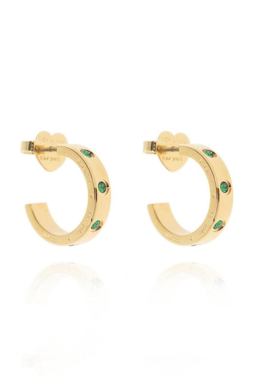Kate Spade Set In Stone Huggies Earrings