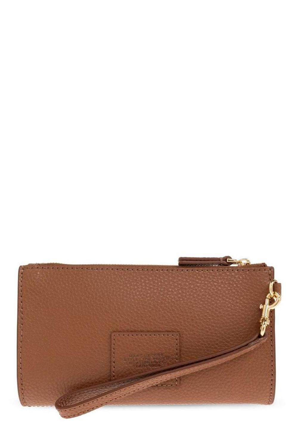 Marc Jacobs The Logo Embossed Zipped Pouch