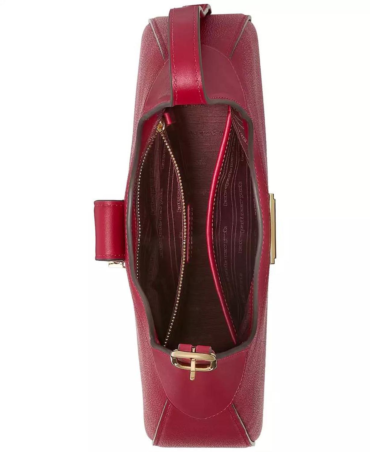 Nouveau Pebbled Leather Shoulder Bag
