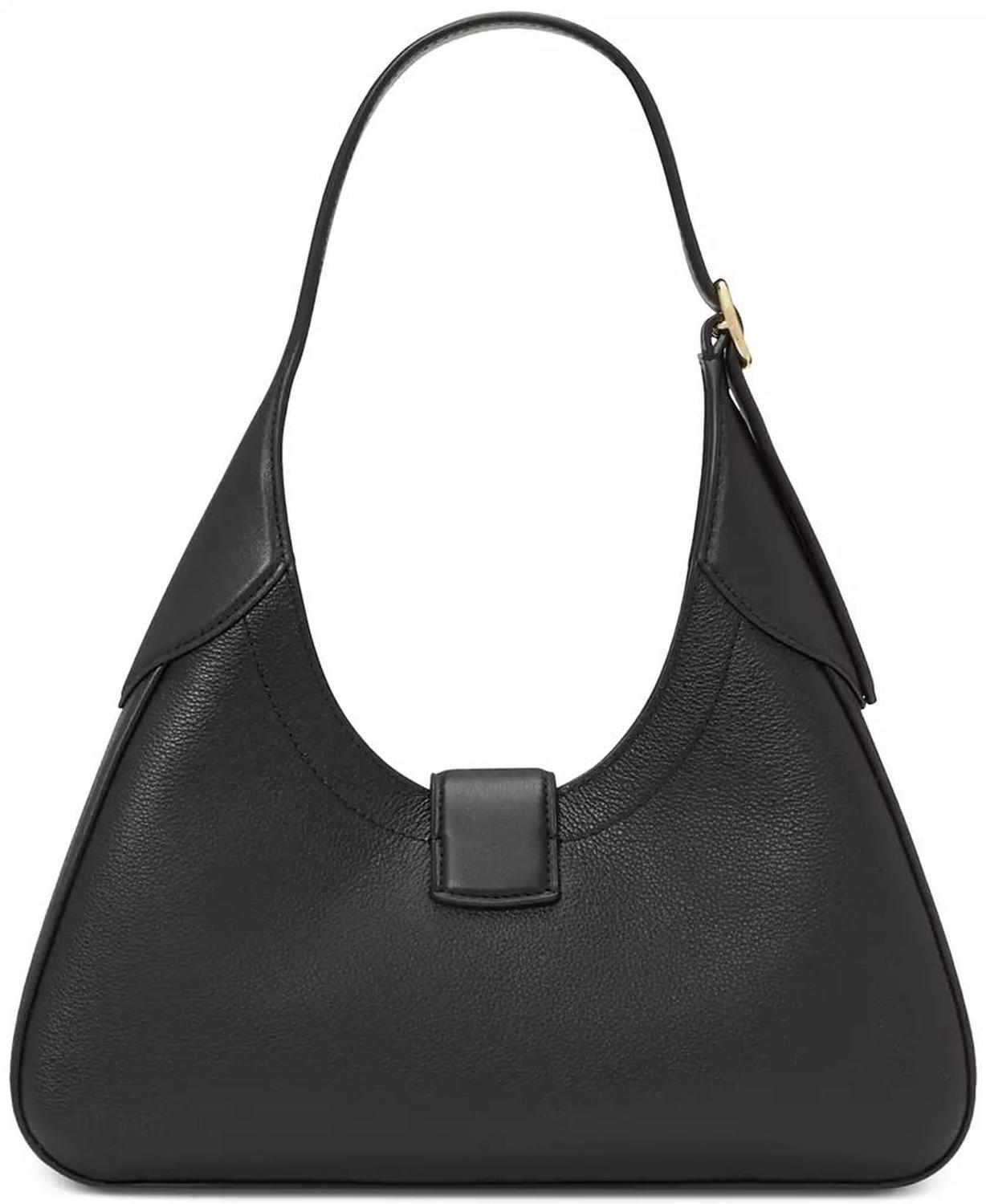 Nouveau Pebbled Leather Shoulder Bag
