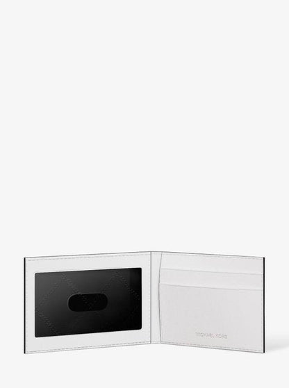 Cooper Saffiano Leather Billfold Wallet With Passcase