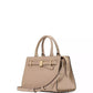 Women's Deco Pebbled Medium Satchel Bag