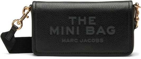 Black 'The Leather Mini' Bag
