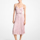 Crushed Satin Charmeuse Slip Dress