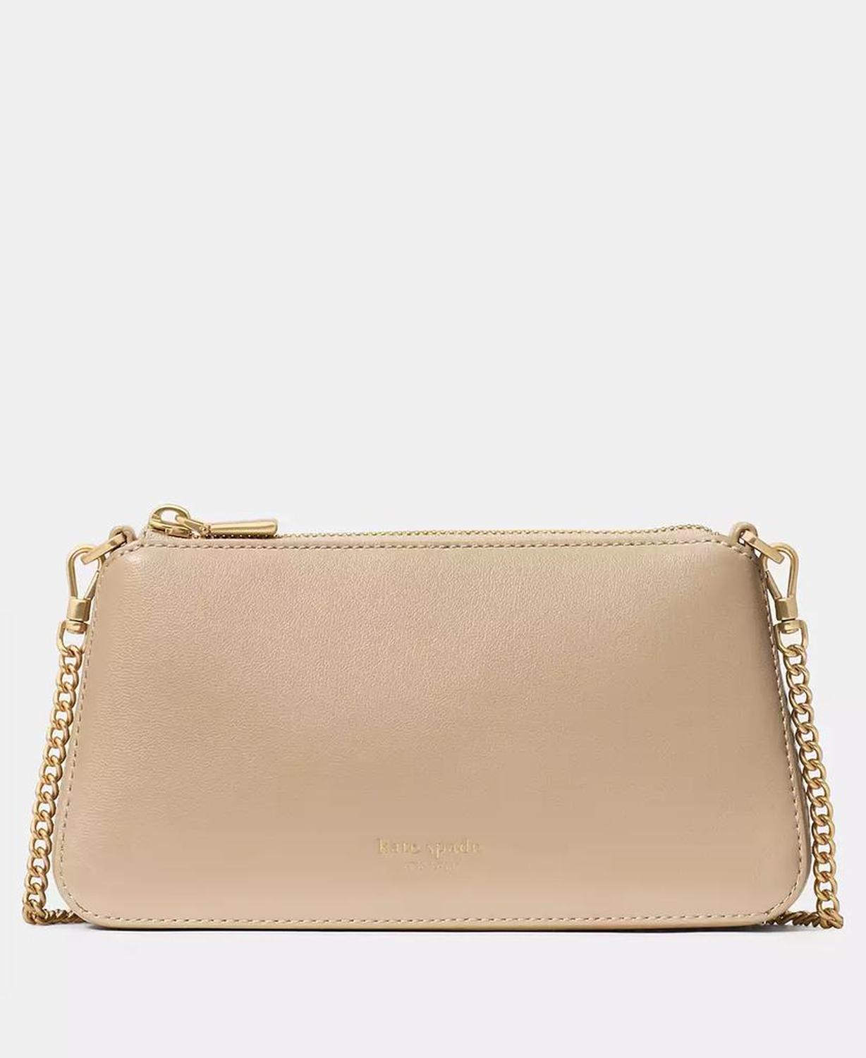 Grace Fine Grain Leather Pochette Shoulder Bag