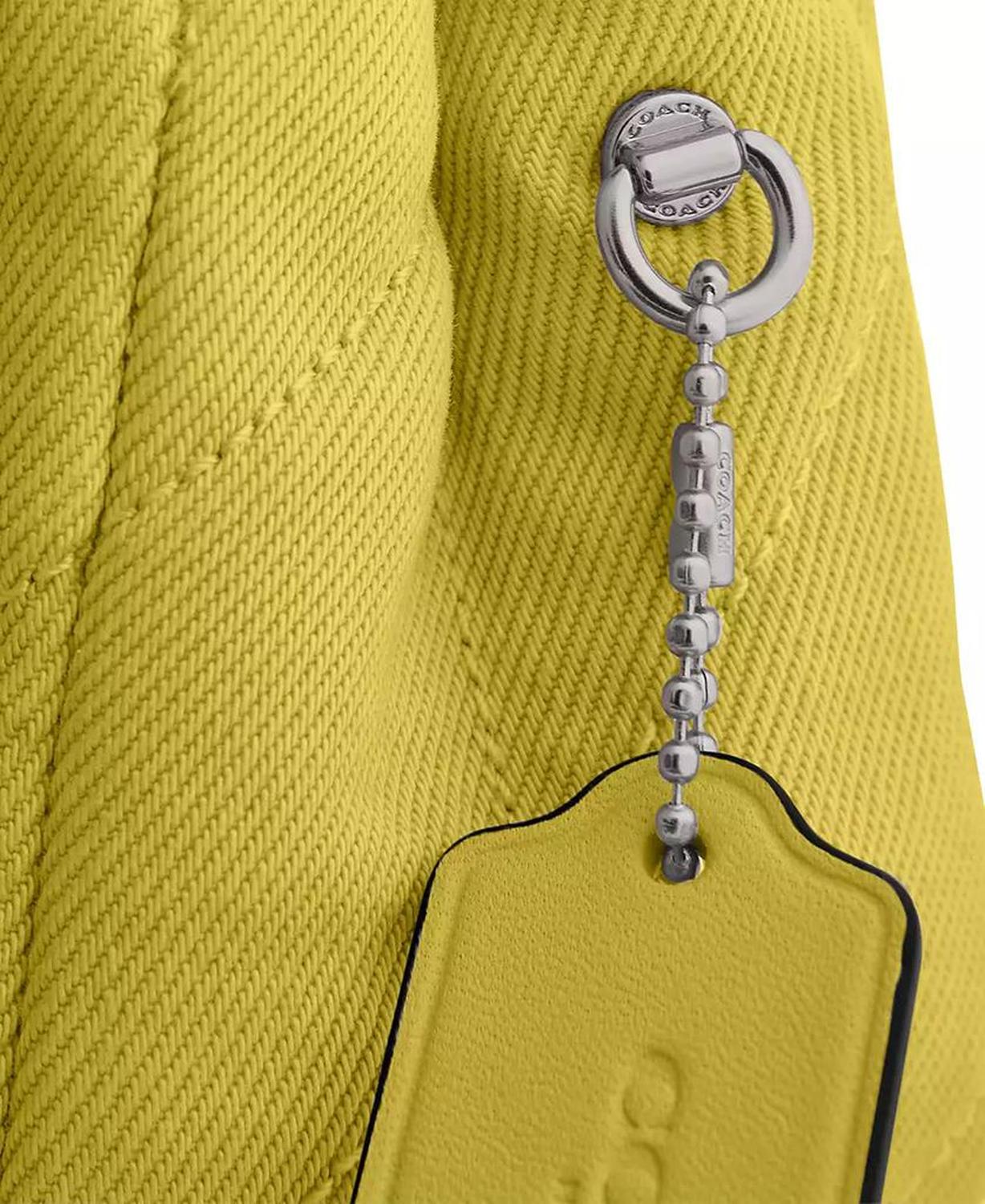 Tabby 20 Quilted Denim Shoulder Bag