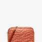 Jet Set Animal Print Logo Crossbody Bag
