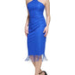 Womens Nylon Halter Dress