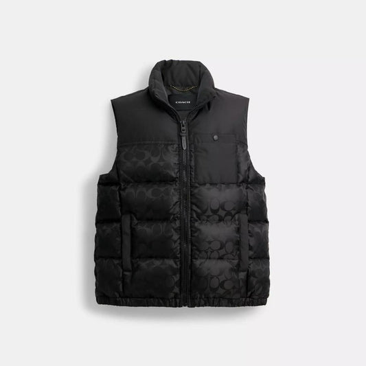 Coach Outlet Signature Puffer Vest