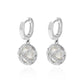 Kate Spade Something Sparkly Spade Huggies Earrings
