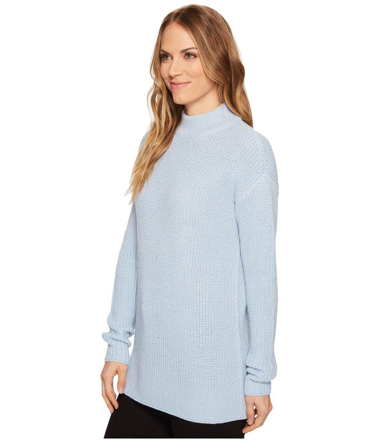 Mohair Rib Metallic Sweater