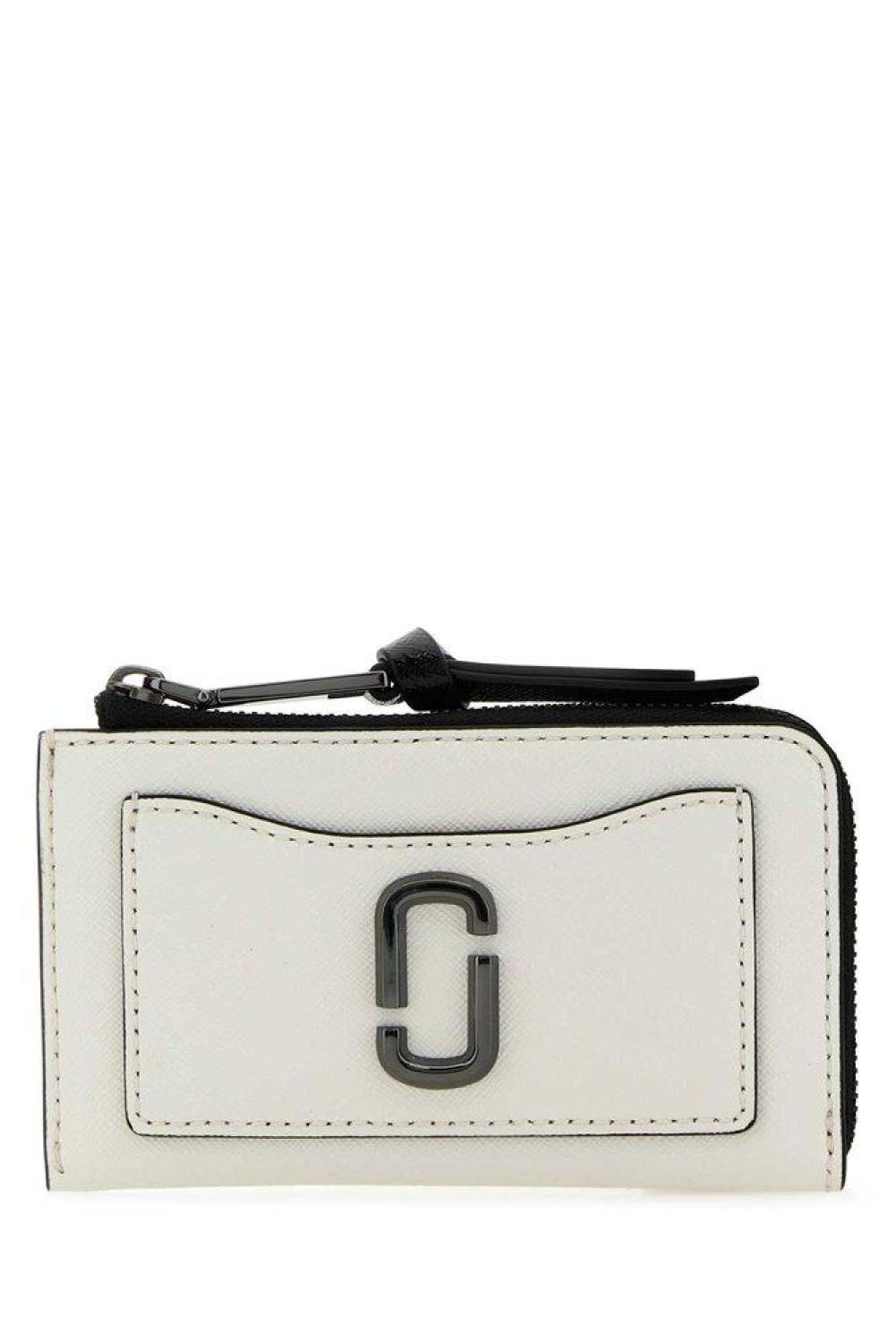 Marc Jacobs Logo Motif Plaque Card Holder
