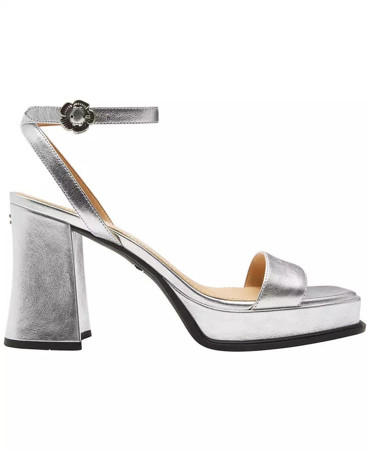 Women's Tea Rose Square Toe Platform Sandals