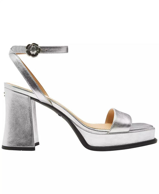 Women's Tea Rose Square Toe Platform Sandals