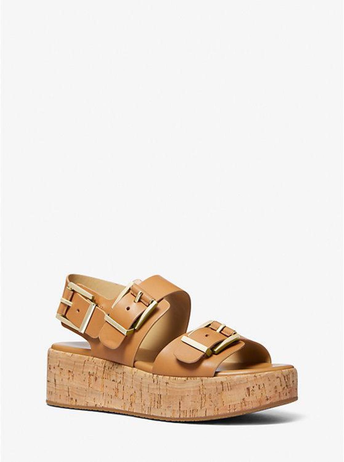 Colby Leather Flatform Sandal