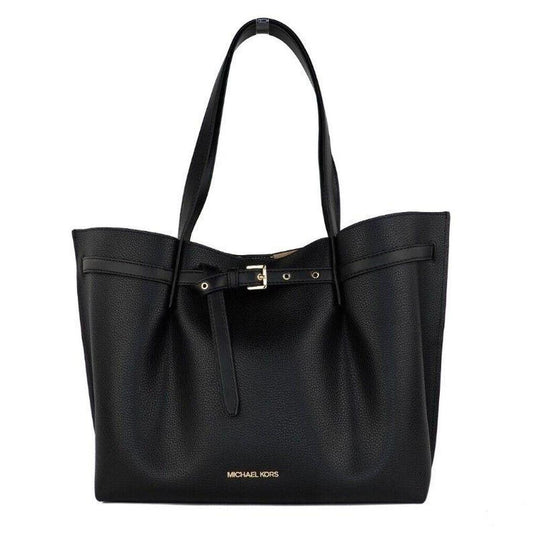 Emilia Large East West  Pebbled Leather Tote HandWomen's Purse Women's Bag