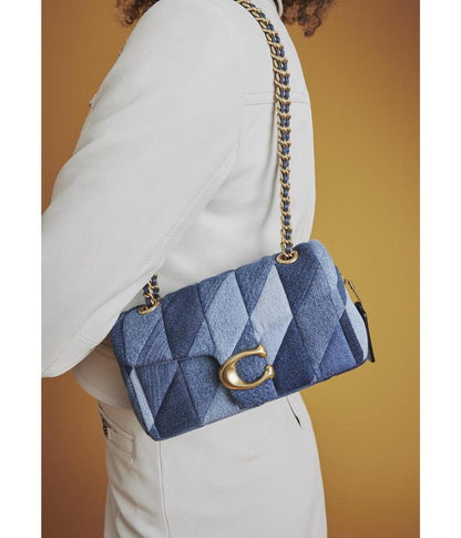 Tabby Shoulder Bag 20 With Patchwork Quilting
