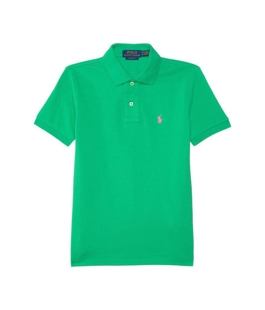 Classic Fit Cotton Mesh Polo Shirt (Big Kid)