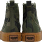 Khaki 'The Camo Jacquard' High Top Sneakers