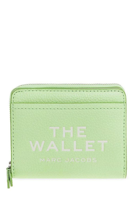 Marc Jacobs Logo Printed Zipped Mini Compact Wallet
