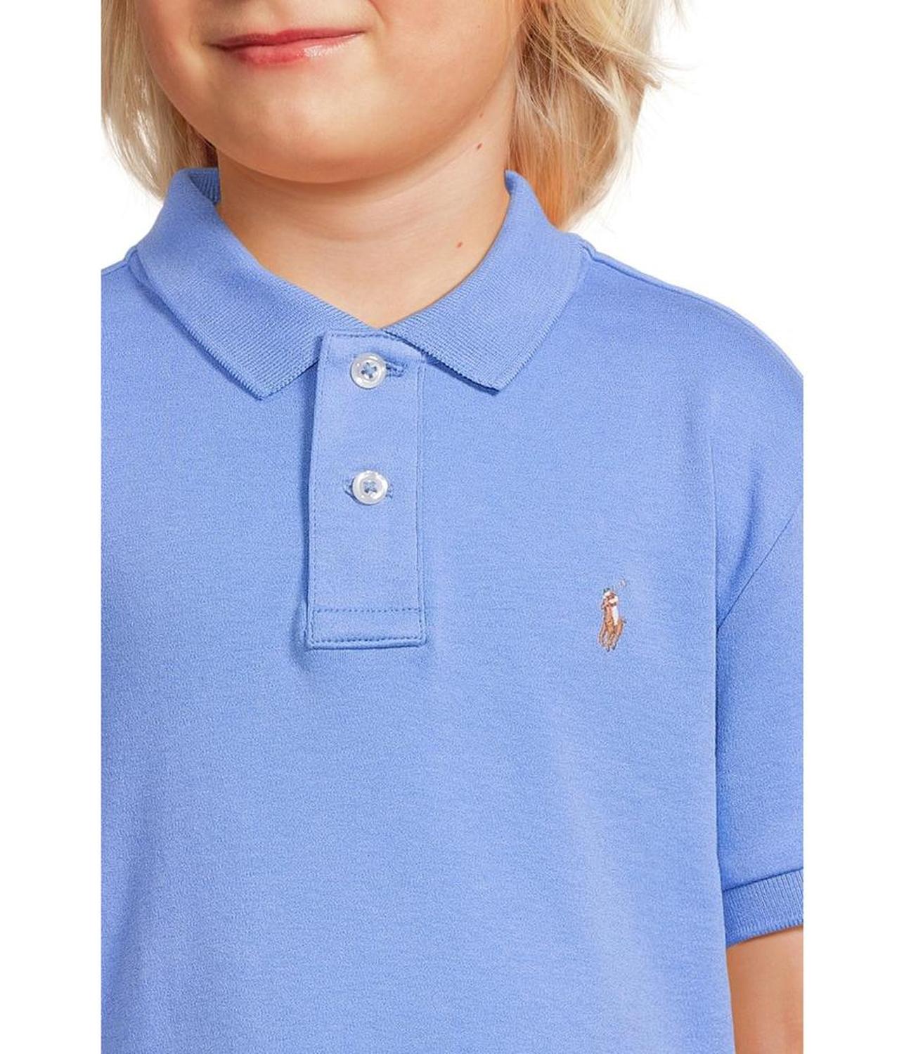 Soft Cotton Polo Shirt (Toddler/Little Kid)