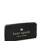 Kate Spade New York Womens Pebbled Leather Large Zip Around Ella Wallet Black