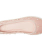 Pearl Fishnet Espadrille Ballet Flat