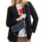 Brook Flap Small Chain Bag in Signature Denim