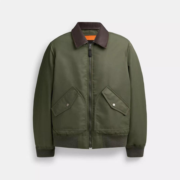 ジャケット・アウター EURO KENYV Eco Leather Coach Jacket COACH® Outlet | Leather Moto Jacket