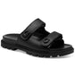 Women's Sculpted C Quilted Washed Denim Double Band Sandals