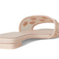 Flat Sandals With Tea Rose