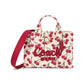 Cargo Tote Bag with Cherry Print