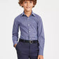 Big Boys Gingham Button Up Dress Shirt