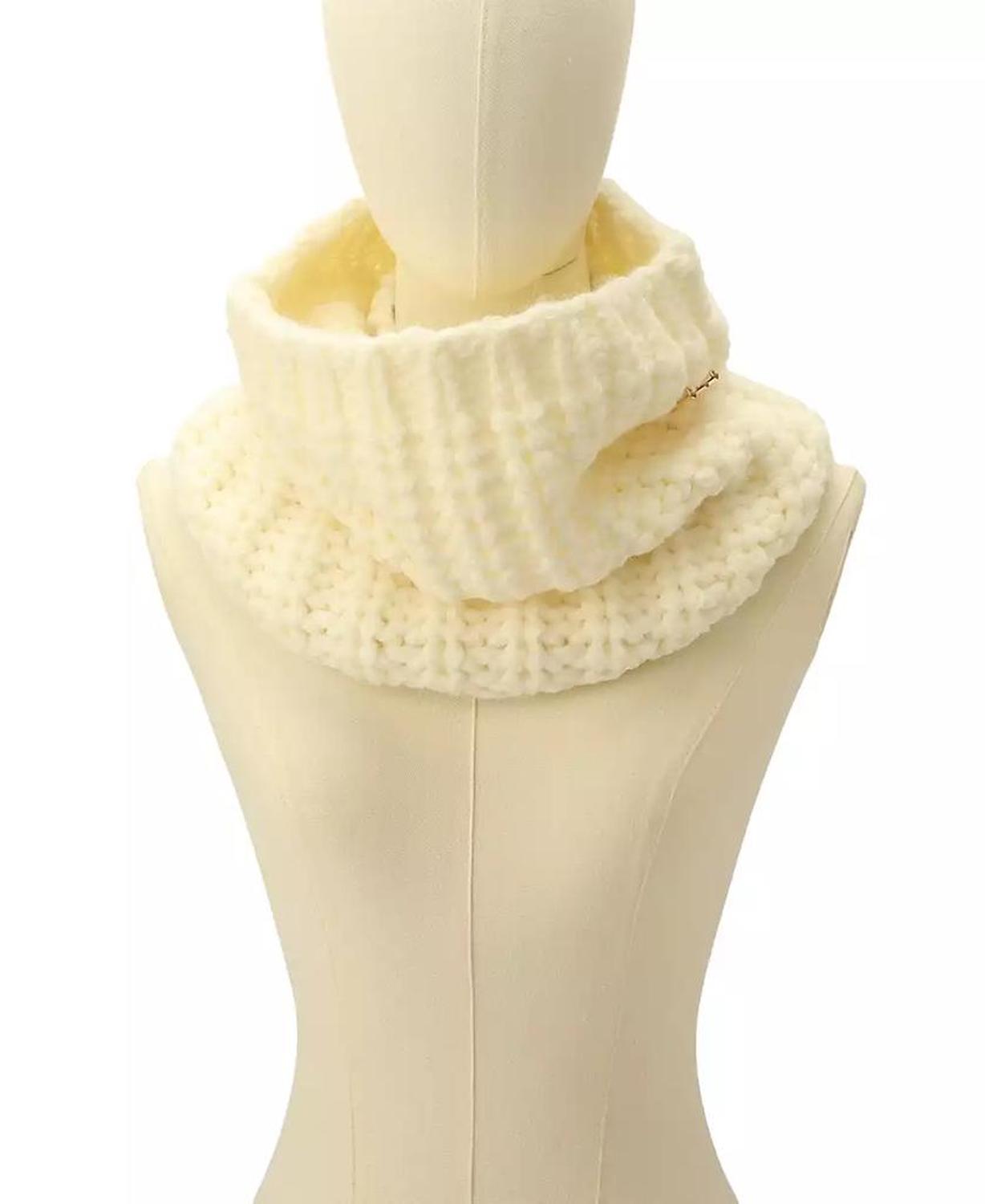 MICHAEL Women's Logo Detail Super Chunk Neck Warmer