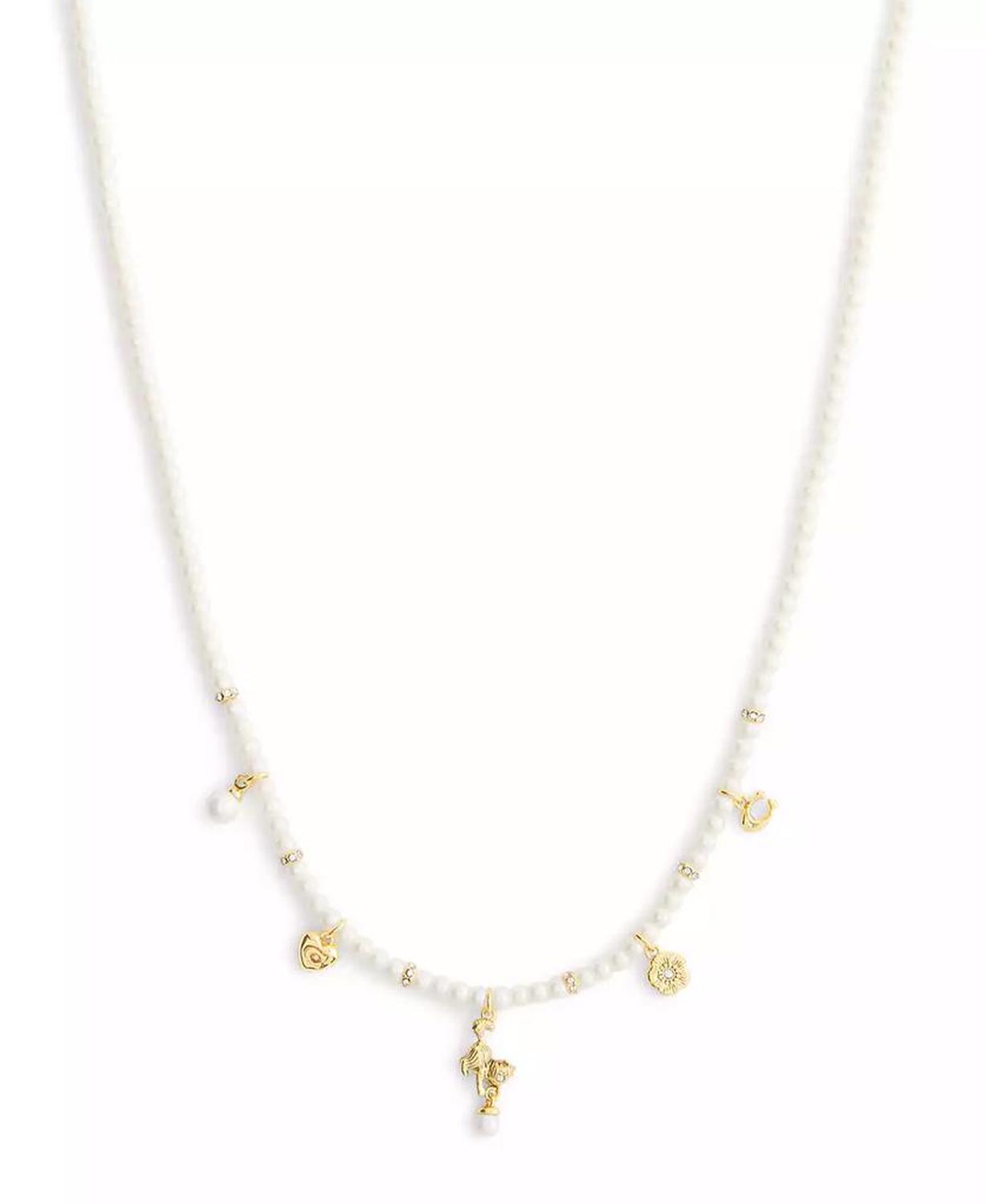 Gold Plated Signature Cat Charm Necklace