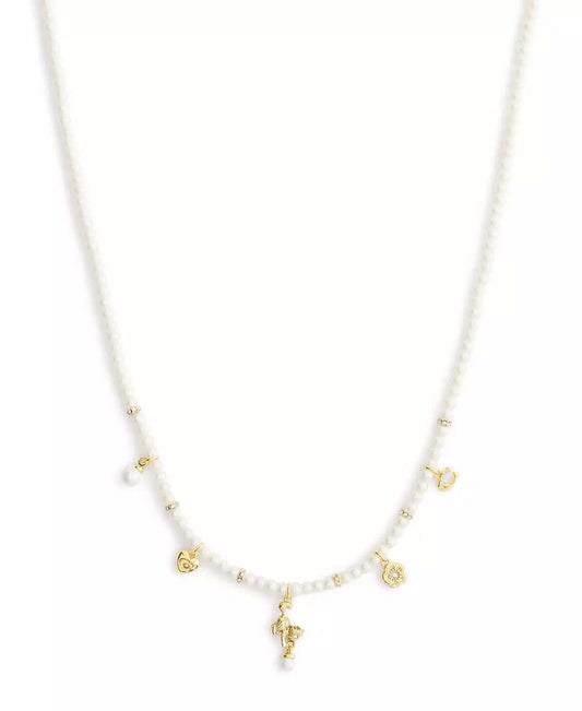 Gold Plated Signature Cat Charm Necklace