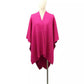 Women's Bow Rib Ruana Wrap