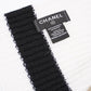 Chanel Ribbed Knit Scarf/  Cashmere