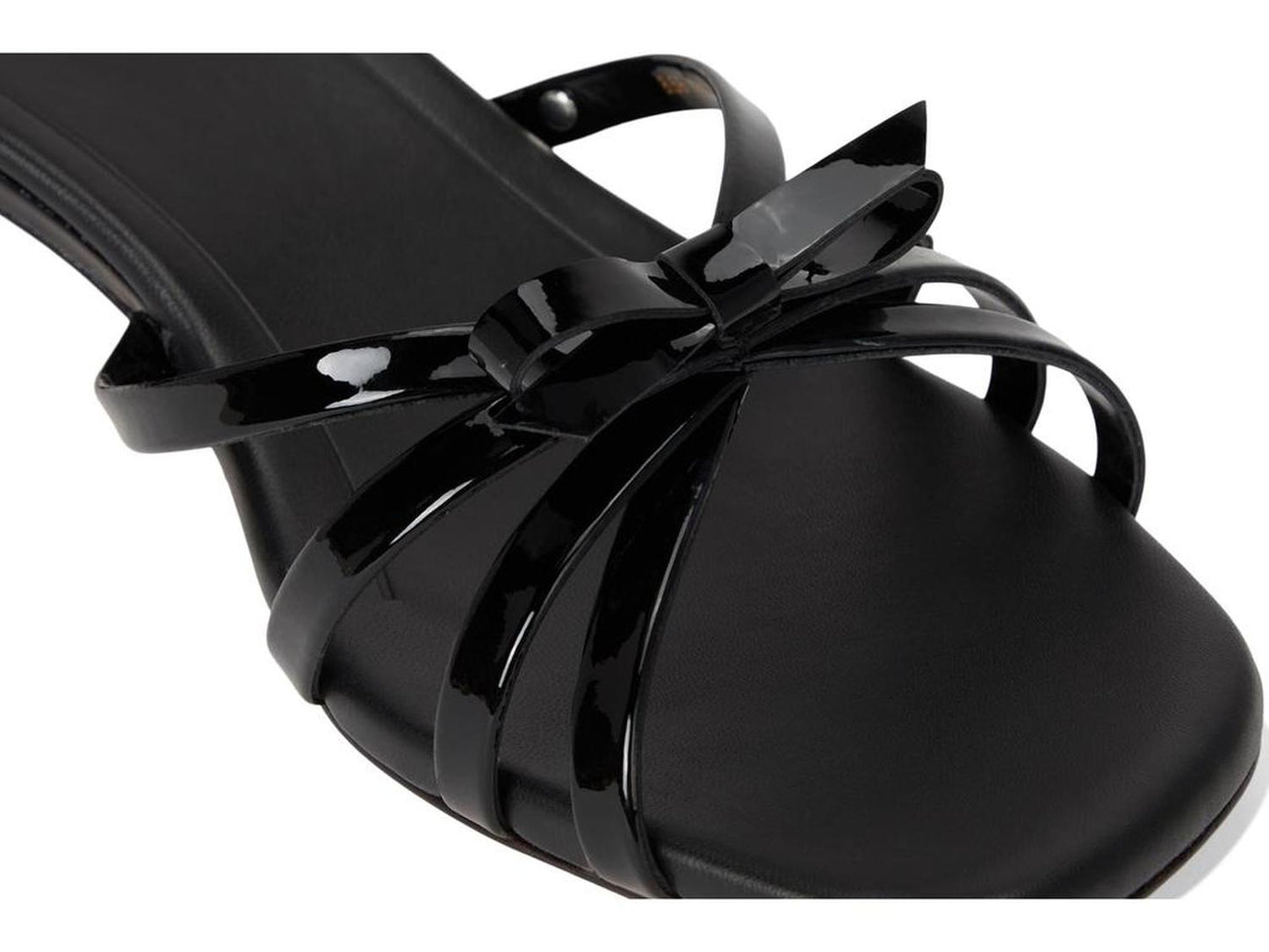 Carolina Patent Leather Kitten Heel Sandal