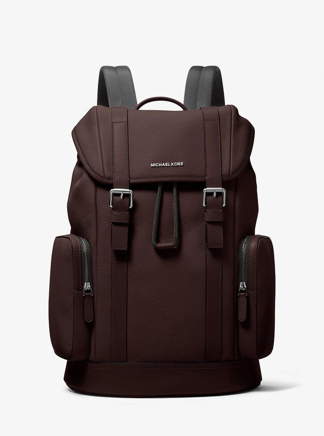 Hudson Pebbled Leather Backpack