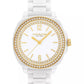 Women's Kitt White Ceramic Bracelet Watch, 34mm