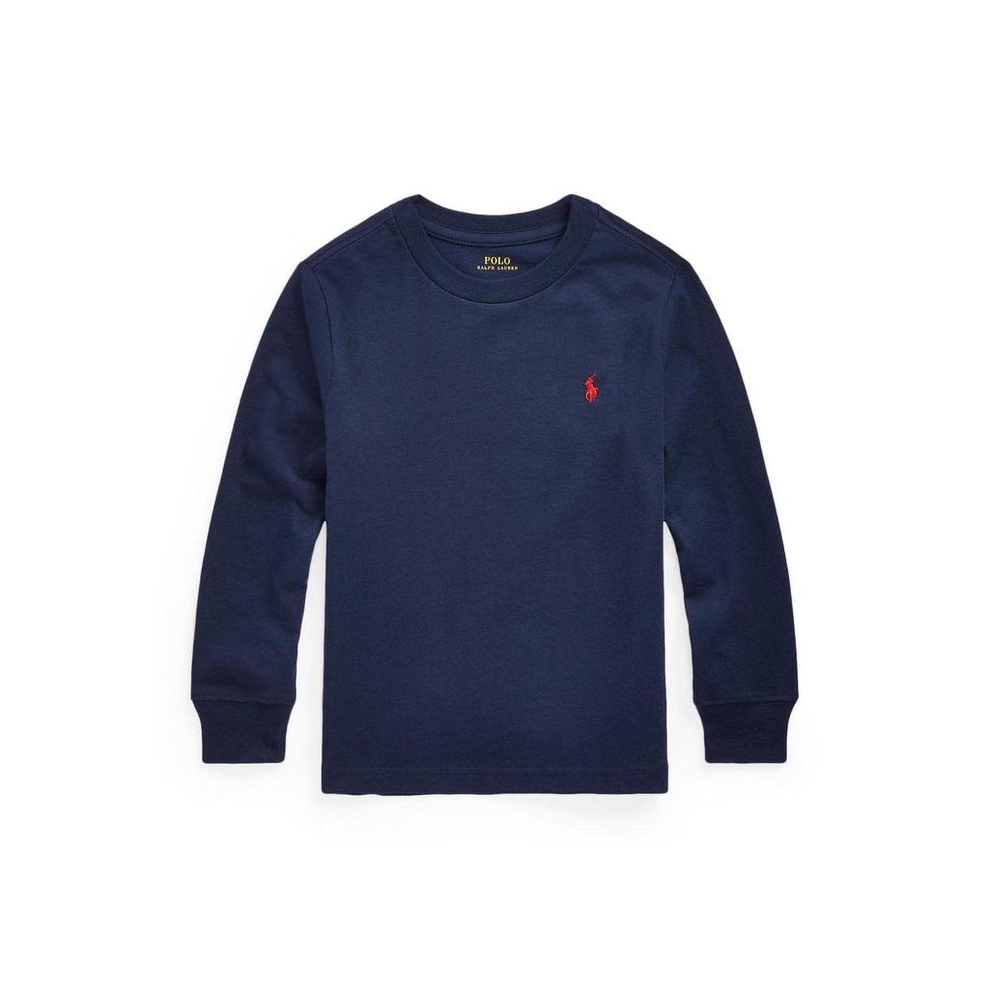 Cotton Jersey Long Sleeve Tee (Little Kids)