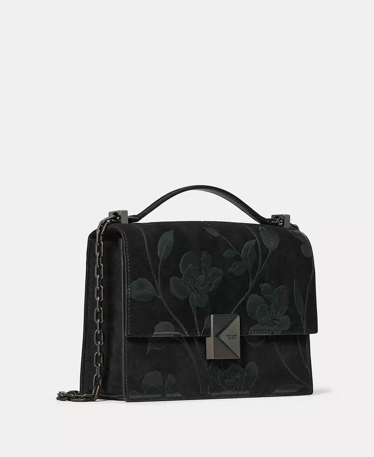 Deco Uptown Blooms Printed Chain Shoulder Bag