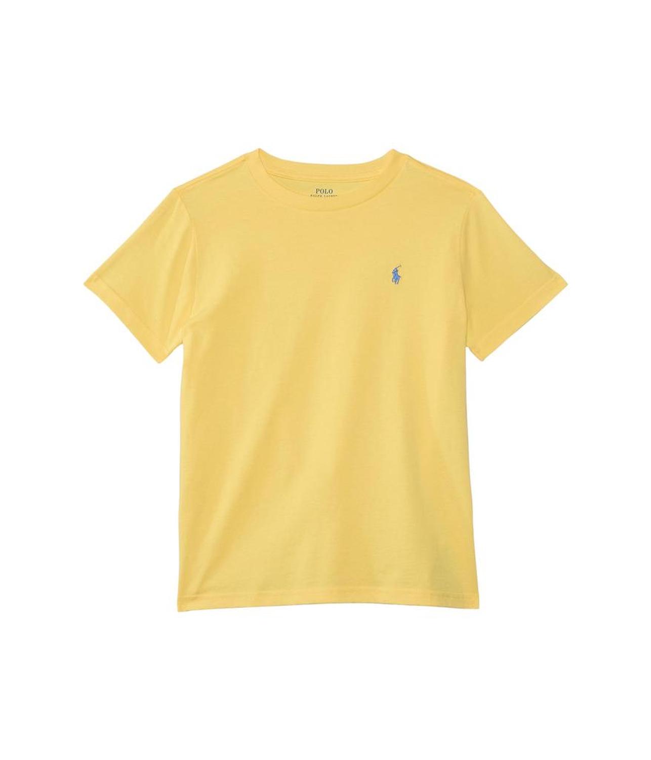 Cotton Jersey Crewneck Tee (Toddler/Little Kid)